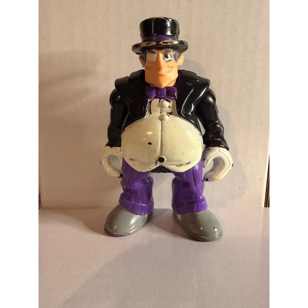 Fisher-Price Imaginext DC Super Friends The Penguin Action Figure Purple Black